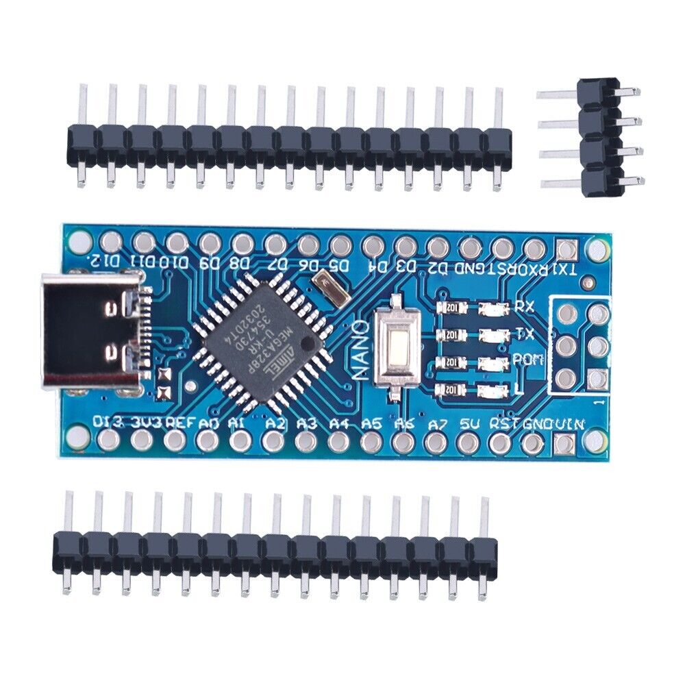 3 units! - V3.0 ATMEGA328P CH340 16Mhz *USB-C * Compatible with Arduino Nano IDE