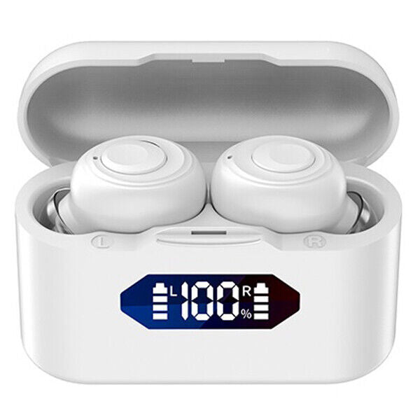 Bluetooth Headset 5.2 TWS Wireless Earphone Earbuds Headphones Stereo Waterproof