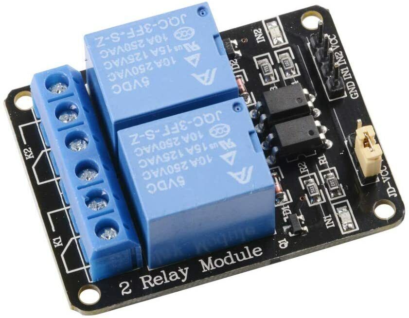 5V 12V, 1 & 2 Channel Relay Module with Optocoupler Relay Output for Development