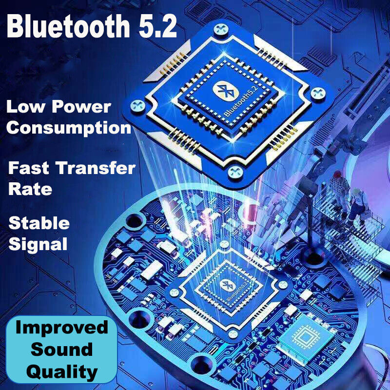 2023 Bluetooth Earbuds for Phones Tablets Computers Wireless Earphone Waterproof