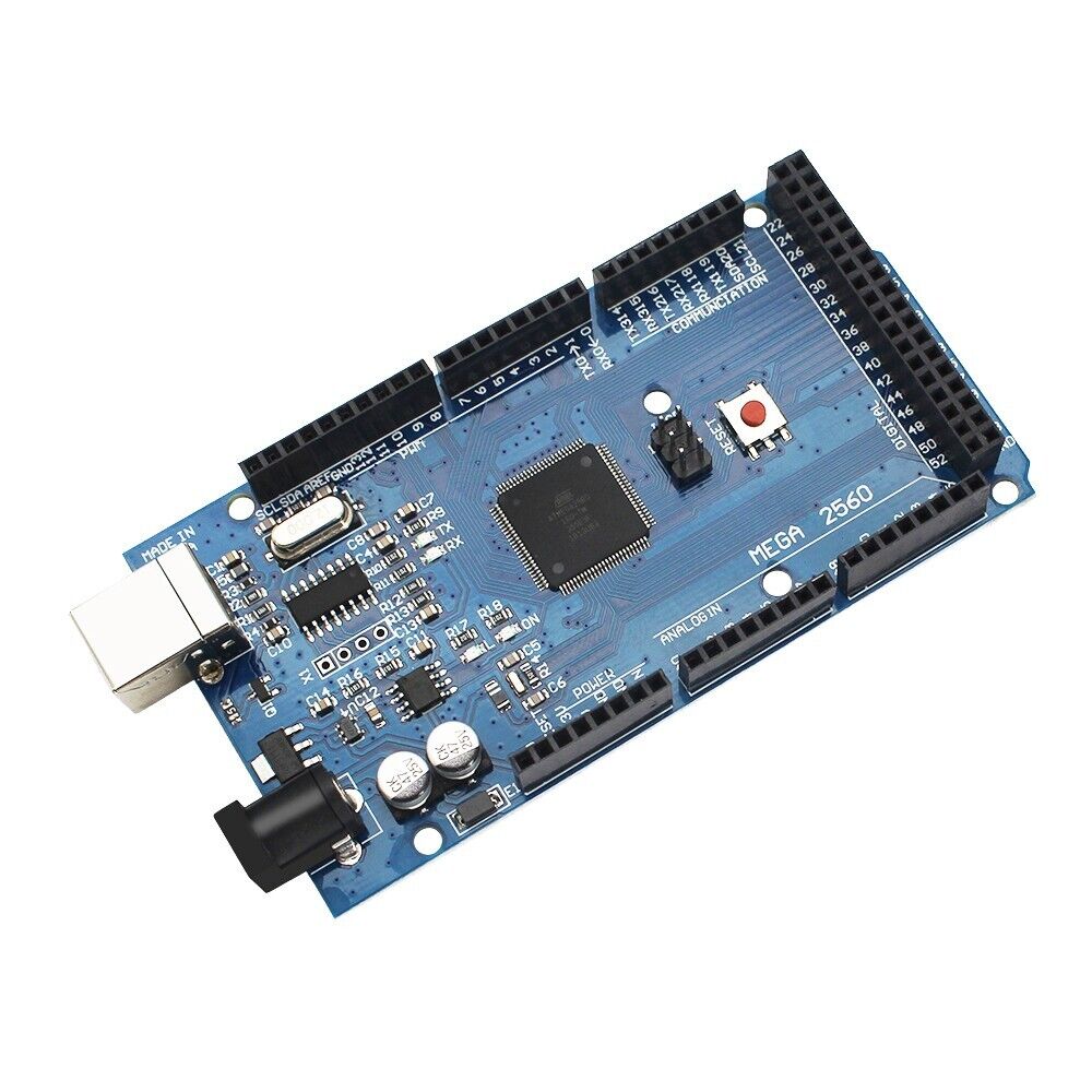 ATmega 2560 CH340 Board + AC Adapter (9V, 1A) compatible with Arduino MEGA IDE