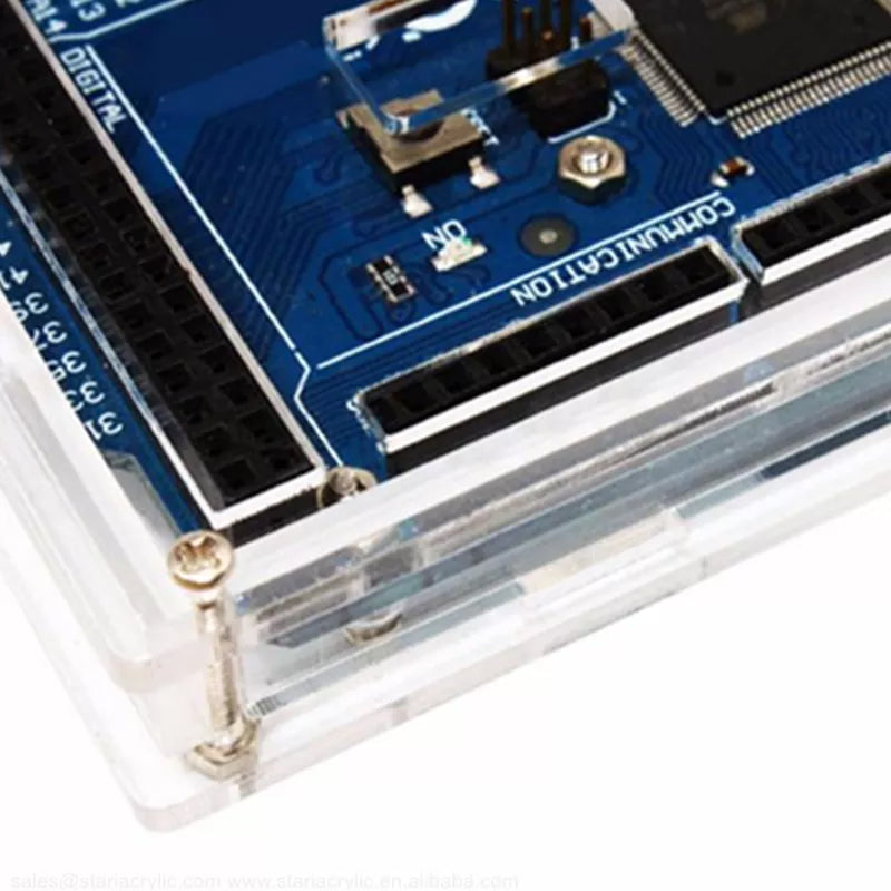CH340 ATmega 2560 R3 Board Compatible with Arduino MEGA 2560 IDE + Case + Shield