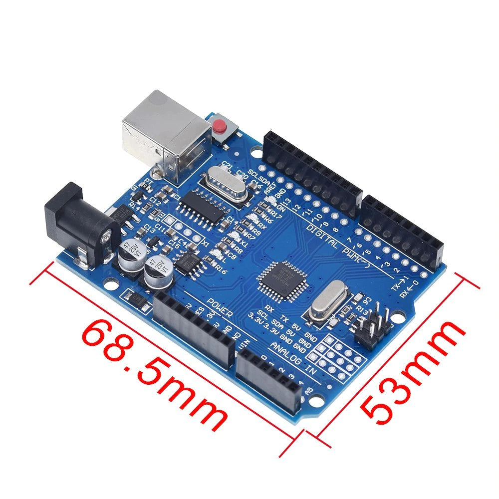 10 Units! Development Board ATmega328P CH340 compatible with Arduino UNO IDE