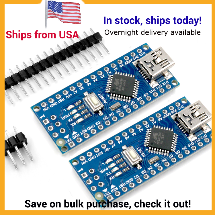 ATmega328 CH340G Board - Compatible with Arduino Nano V3.0 IDE