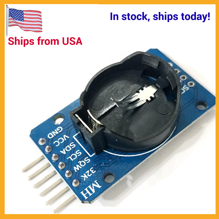 DS3231 AT24C32 IIC Precision Real Time Clock RTC Memory Module for Arduino