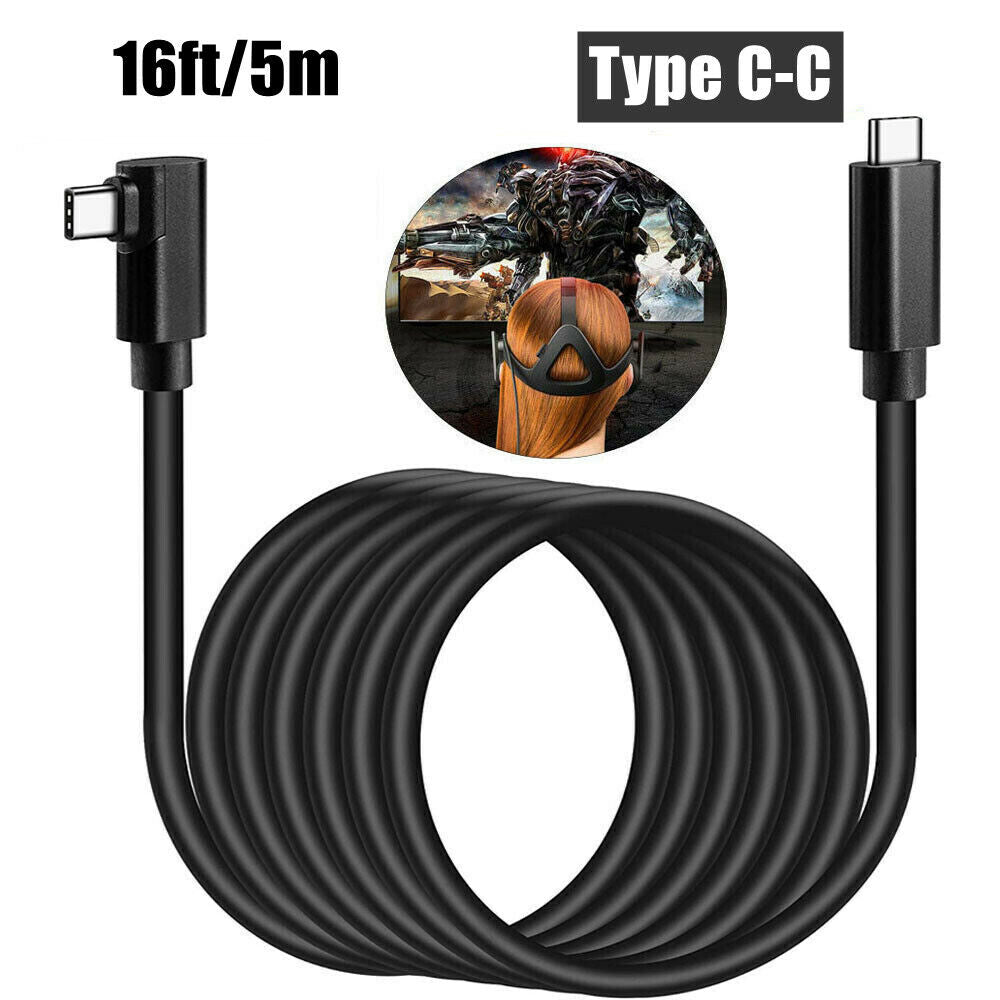 For Oculus Quest 2 Link Cable USB Type C for Oculus Link 5m 16ft